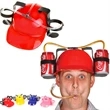 Beer Drinking Hat | https://www.bestnamebadges.com