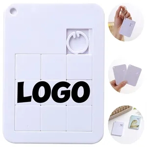 Puzzle Game Keychain with Custom Logo Fun Promotional Gift