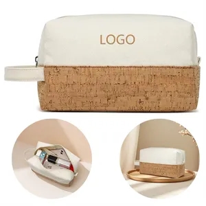 Cork Cosmetic Bag Eco Friendly Makeup Pouch with Custom Logo