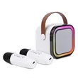 PartyWave Portable Karaoke System with Dual Microphone | https://www.bestnamebadges.com