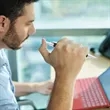 Click Action Plastic Pen | https://www.bestnamebadges.com