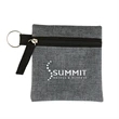 Heathered Tech Pouch | https://www.bestnamebadges.com