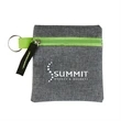 Heathered Tech Pouch | https://www.bestnamebadges.com