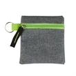 Heathered Tech Pouch | https://www.bestnamebadges.com