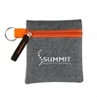 Heathered Tech Pouch | https://www.bestnamebadges.com