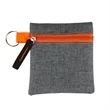 Heathered Tech Pouch | https://www.bestnamebadges.com
