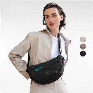 GOT BAG® Wavy Puffer Moon-GOTS Ocean Plastic Crossbody Bag