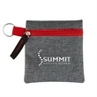 Heathered Tech Pouch | https://www.bestnamebadges.com