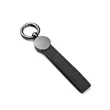 CoreLeather Gun Metal Keychain | https://www.bestnamebadges.com