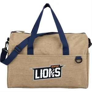 Brighton Recycled Duffle Bag | https://www.bestnamebadges.com