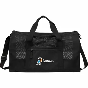 Mesh Recycled Duffle Bag | https://www.bestnamebadges.com