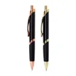 Union Printed - 3 Sided Click Metal Pen   | https://www.bestnamebadges.com