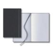 Linen Banded Medio Lined White Page Journal | https://www.bestnamebadges.com
