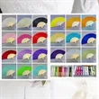 Bamboo Silk Handheld Folding Fans | https://www.bestnamebadges.com
