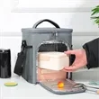 Insulated Cooler Lunch , Double-layer Bag | https://www.bestnamebadges.com