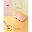 Rechargeable Travel Makeup Mirror with 3 Color Led Lights | https://www.bestnamebadges.com