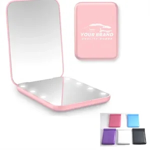 Compact With LED Lights Pocket Mirrors