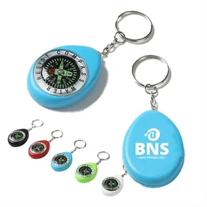 Luminous Compass Keychain