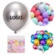 Assorted Rainbow Latex Balloons Macaron Sequins Metallic | https://www.bestnamebadges.com