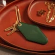 Hotel PU Leather Keychain | https://www.bestnamebadges.com