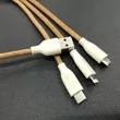 Eco Friendly Cork Multi Charging Cable Customizable Design | https://www.bestnamebadges.com