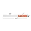 Durable Bread Knife Stainless Wooden Handle Kitchen Tool | https://www.bestnamebadges.com