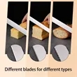 Durable Bread Knife Stainless Wooden Handle Kitchen Tool | https://www.bestnamebadges.com