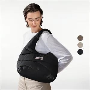 GOT BAG® Wavy Puffer-GOTS Ocean Plastic Shoulder Bag