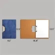 Soft Touch File Folder Comfortable Surface Custom Organizer | https://www.bestnamebadges.com