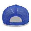 5 Panels Flat Bill Mesh Back Trucker Cap | https://www.bestnamebadges.com