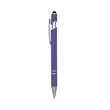 Tropical Color Jenny Stylus Satin Soft Touch Click Metal Pen | https://www.bestnamebadges.com