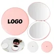 LED Light Makeup Mirror with Light Clear Reflection | https://www.bestnamebadges.com