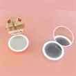 LED Light Makeup Mirror with Light Clear Reflection | https://www.bestnamebadges.com