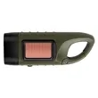 Solar Hand Crank Powered Flashlight for Outdoor Adventures | https://www.bestnamebadges.com