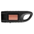 Solar Hand Crank Powered Flashlight for Outdoor Adventures | https://www.bestnamebadges.com