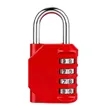 Customizable Combination Lock Secure Stylish Padlock | https://www.bestnamebadges.com