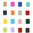 Custom Kraft Paper Shopping Bag with Handles | https://www.bestnamebadges.com