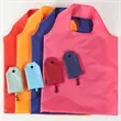 Custom Foldable Waterproof Polyester Shopping Tote Bag | https://www.bestnamebadges.com