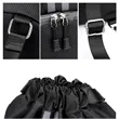 Basketball Sports Drawstring Backpack with Shoe Compartment | https://www.bestnamebadges.com