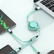 3 in 1 Retractable Charging Cable Fast Charger | https://www.bestnamebadges.com