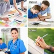 0.5mm Smooth Writing Morandi Color Office Gel Pen | https://www.bestnamebadges.com