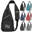 Crossbody Sling Backpack Chest Bag With Adjustable Strap | https://www.bestnamebadges.com