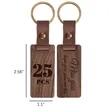 Custom Engraved Wooden Keychain Motel Key Tag | https://www.bestnamebadges.com