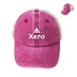 6 Panel Washed Cotton Trucker Hat W/ Mesh Back | https://www.bestnamebadges.com