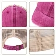 6 Panel Washed Cotton Trucker Hat W/ Mesh Back | https://www.bestnamebadges.com