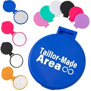 Portable Compact Folding Round Bulk Gifts Mini Pocket Mirror | https://www.bestnamebadges.com