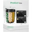 Large Pill Supplement Bottle Organizer | https://www.bestnamebadges.com