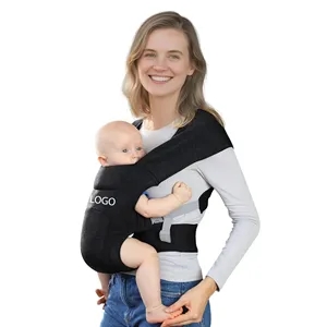 Foldable-Comfort-Baby-Sling-Carrier-Wrap