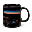 Pilot Meter Aircraft Flight Ceramic Coffee Mug | https://www.bestnamebadges.com