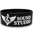 3/4 Inch Printed Wristbands | https://www.bestnamebadges.com